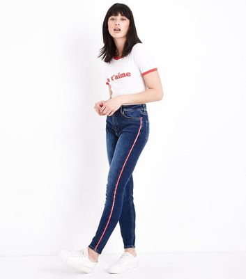 Details more than 142 strip jeans for girls latest