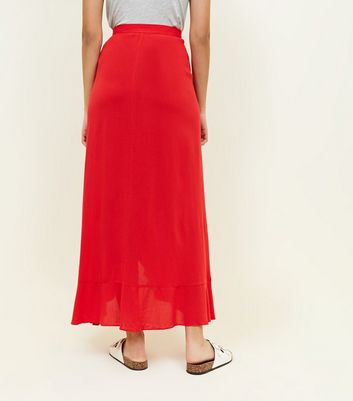 cheesecloth maxi skirt