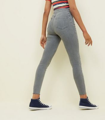 jeans dame high waist