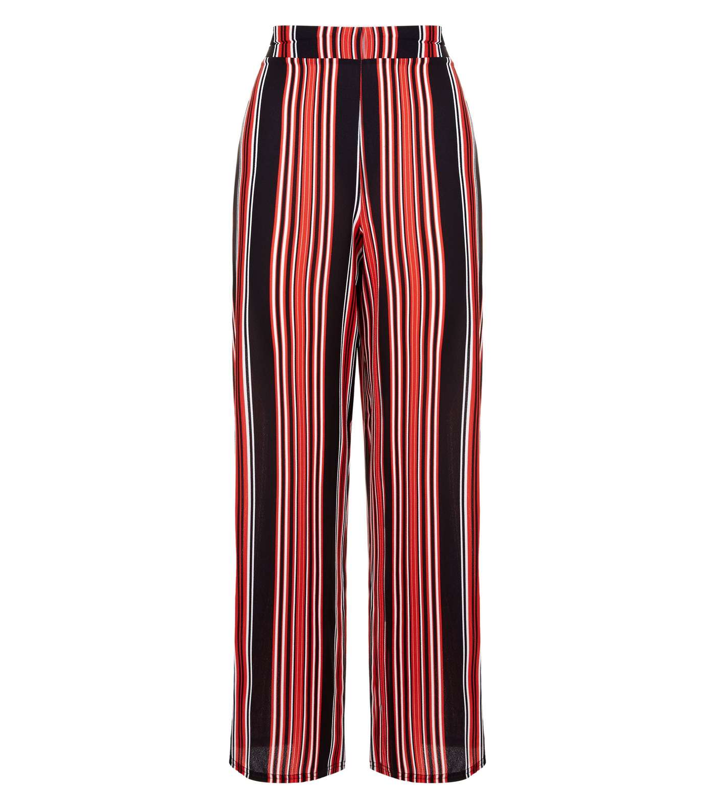 Red Stripe Wide Leg Trousers Image 4
