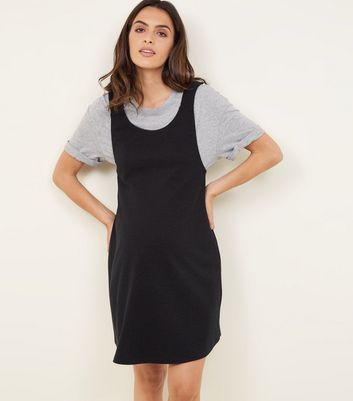 new look maternity pinafore dress