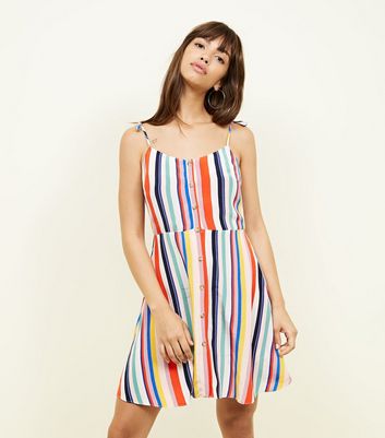 stripe sun dress