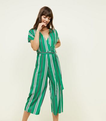 New look green jumpsuit online