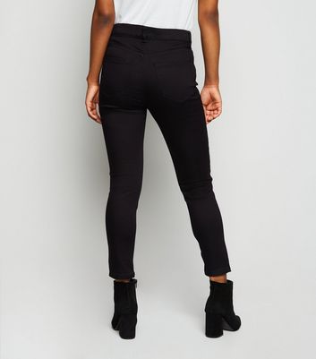 black jeggings short leg