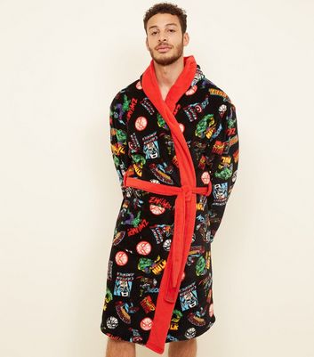 multi coloured dressing gown