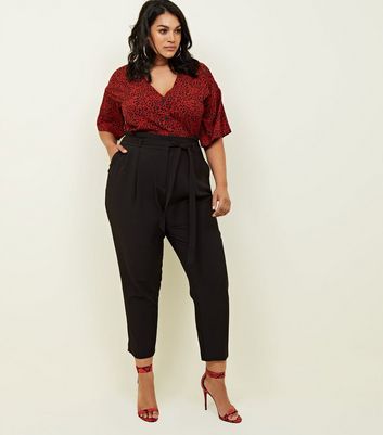 curve paperbag trousers