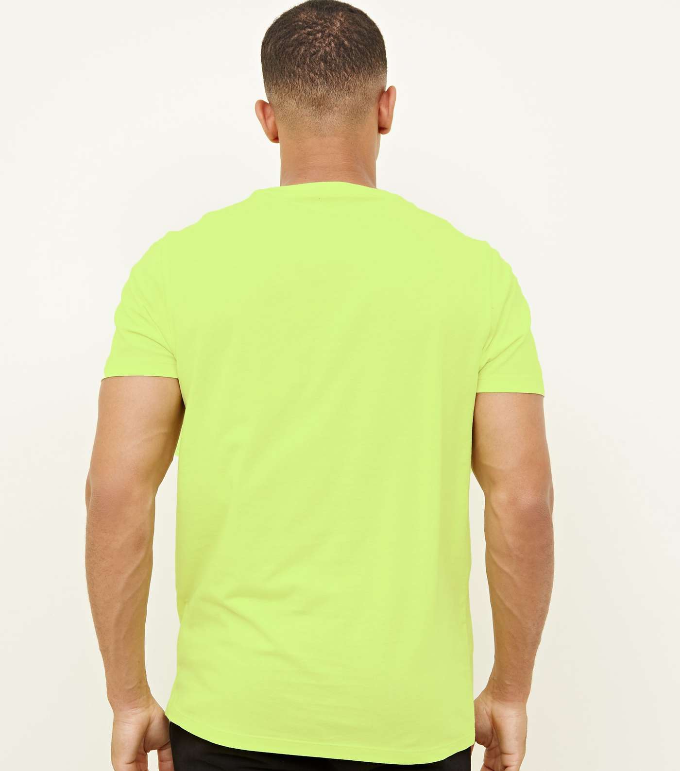 Lime Crew Neck T-Shirt Image 3