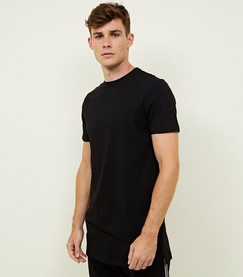 new look black t shirt