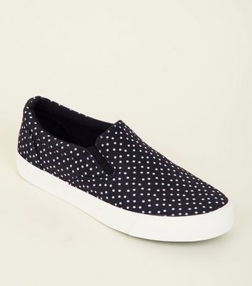 polka dot shoes new look