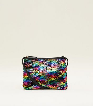 new look sequin bag