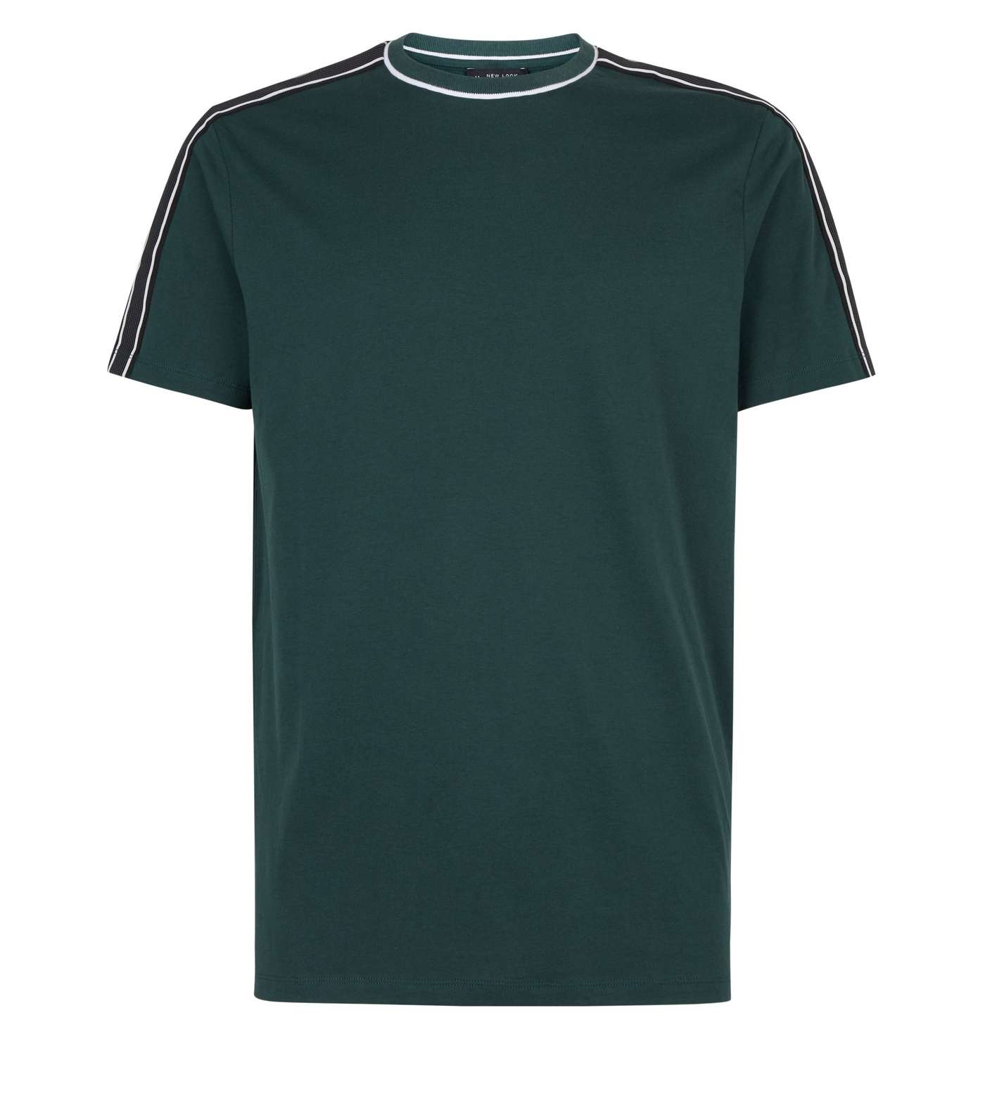 Green Tipped Tape Side T-Shirt Image 4