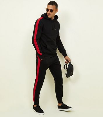 new look mens black hoodie