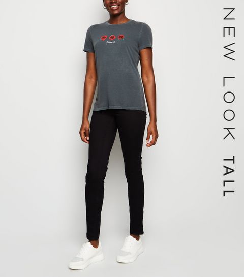 Tall Jeans High Waisted Skinny New Look Tall Black High Waist Skinny Jeans