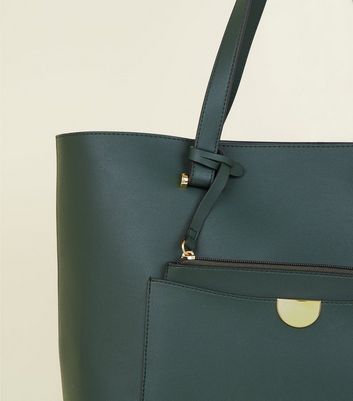 Dark green tote sale