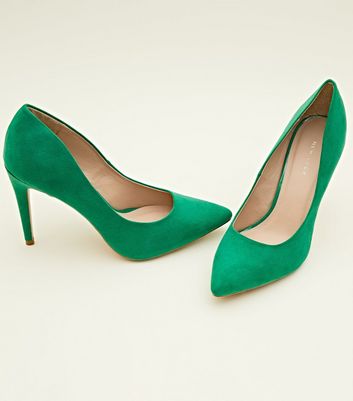 green shoes new look