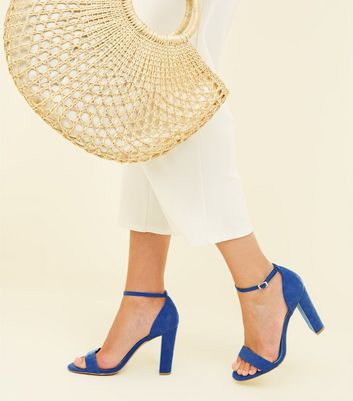 Wide fit cobalt blue on sale shoes