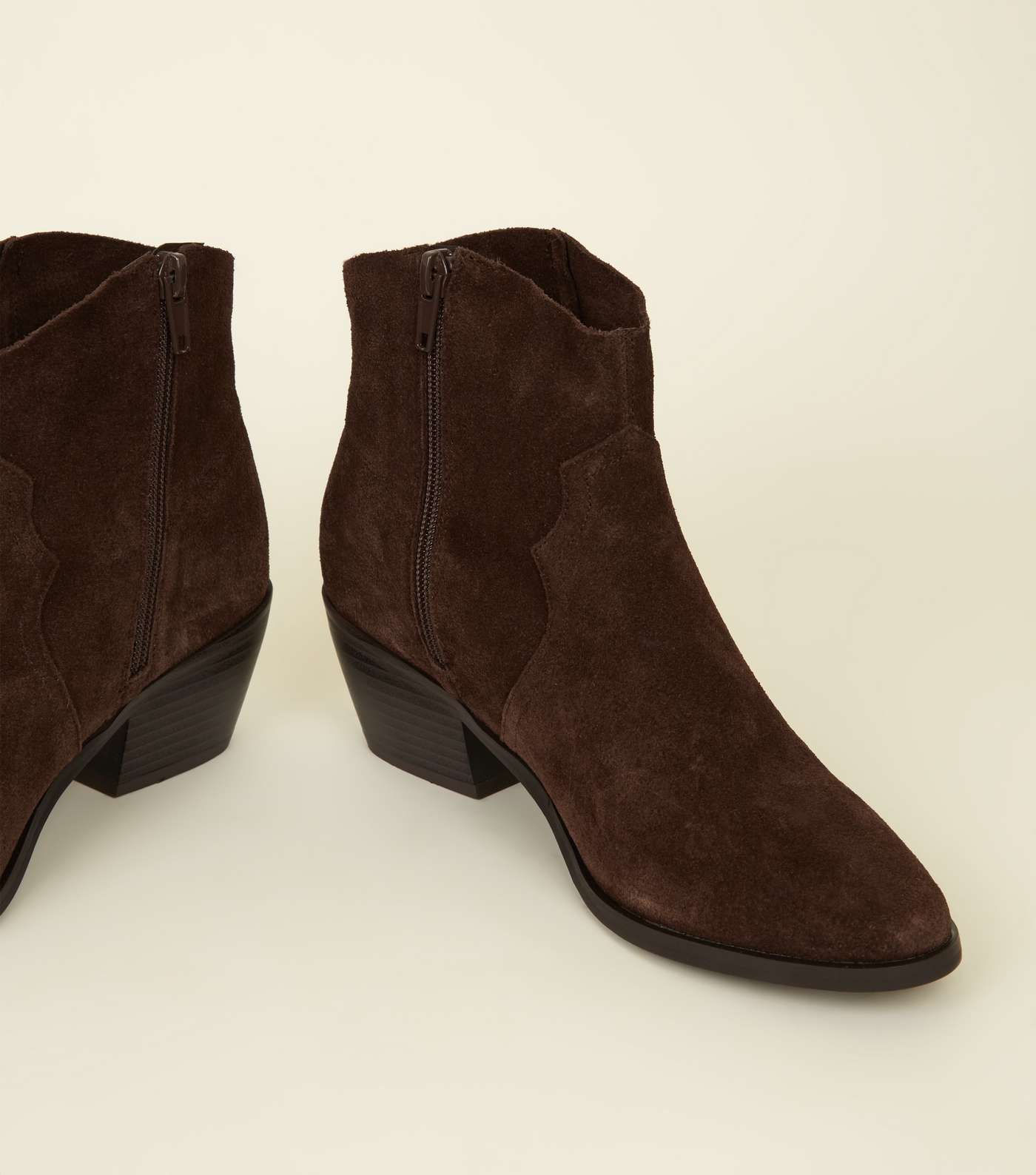 Brown Suede Western Boots Image 4