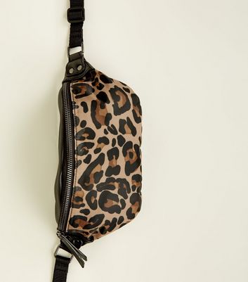 leopard bum bag