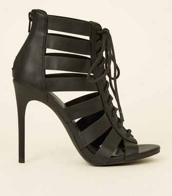 new look gladiator heels