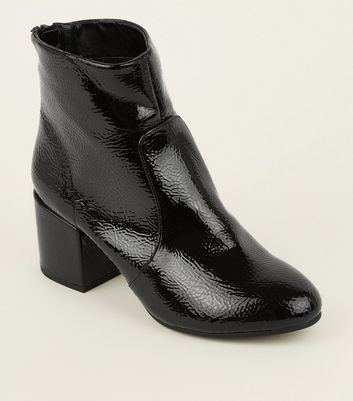 New look shop crinkle boots