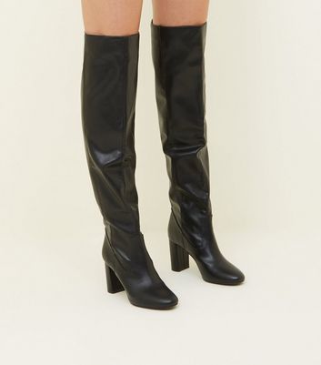 thigh high boots new look