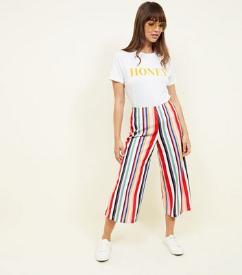 Rainbow wide leg pants Clearance