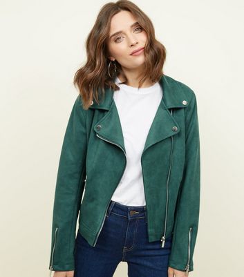 New look clearance suedette biker jacket