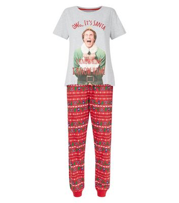 elf movie christmas pajamas