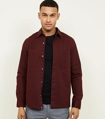 maroon shacket