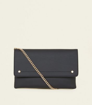 new look black cross body bag