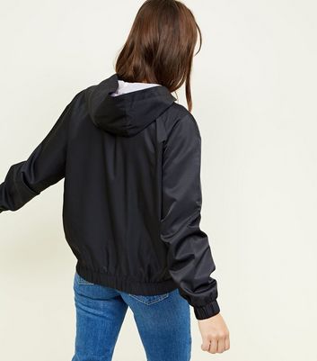 women's hooded windbreaker jacket