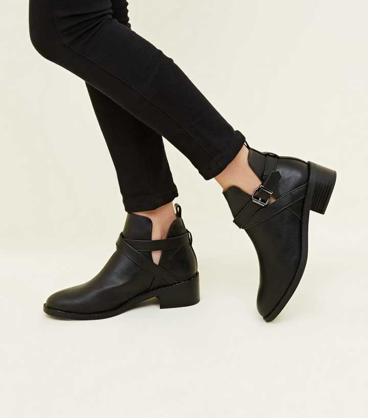 new look girls ankle boots