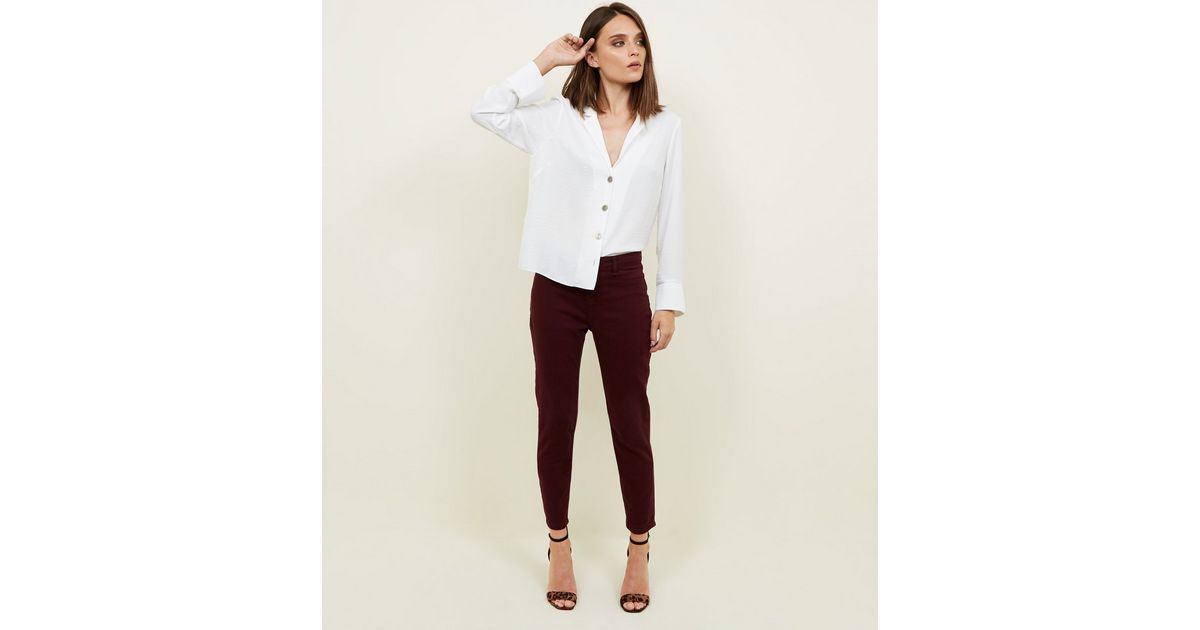 new look jenna skinny ankle grazer jeans