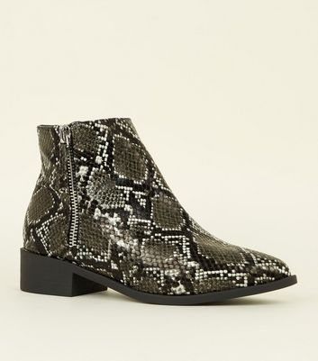 snake print boots new look low cost 