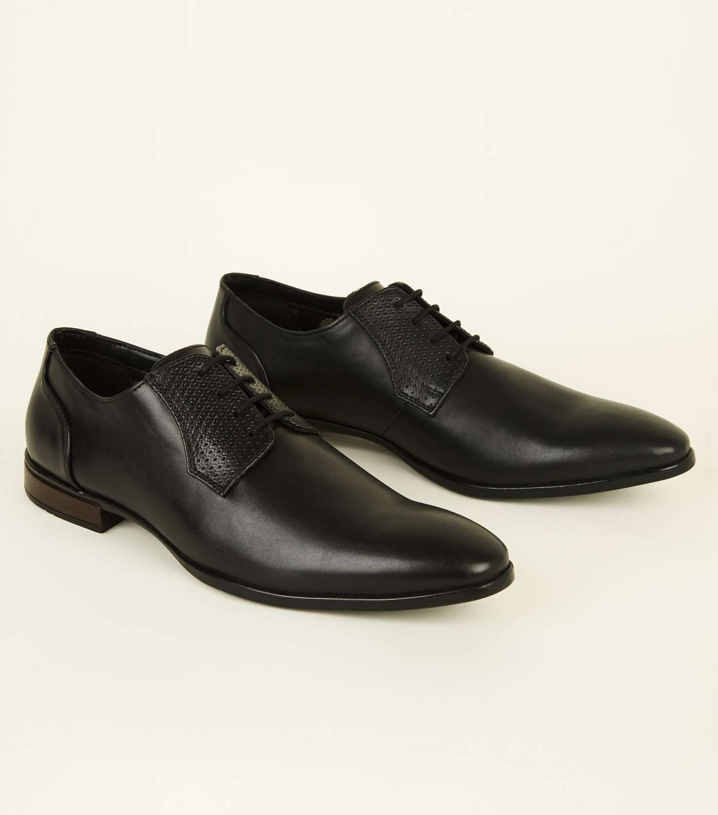 Black Embossed Shoes Image 3