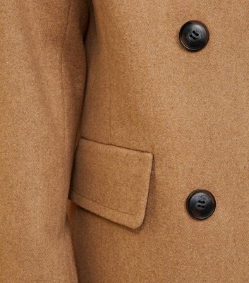 Camel double hotsell breasted maxi coat