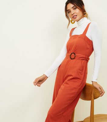 New look denim culotte jumpsuit deals