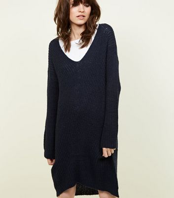 knitted dress new look