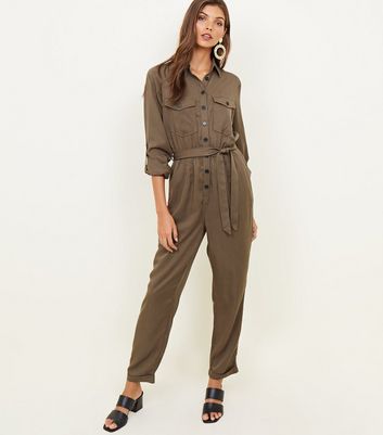 new look long sleeve jumpsuit