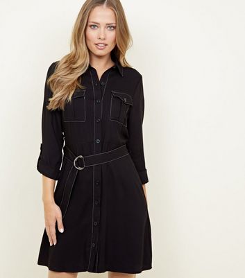 shirt utility dress