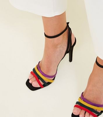 rainbow stilettos