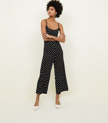 new look spot jumpsuit