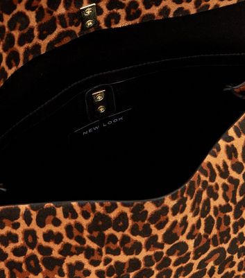 leopard print bag new look