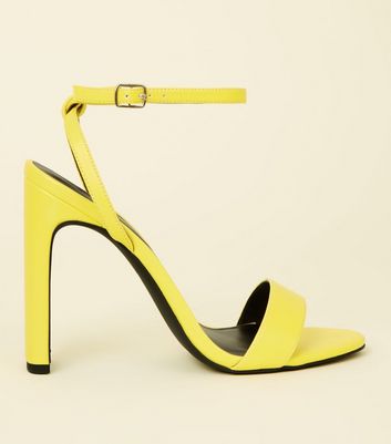 new look yellow shoes