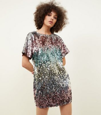 shirt dress sequin