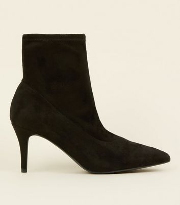 Velvet Kitten Heel Ankle Boots Black | Women's Shoes | Monsoon US.