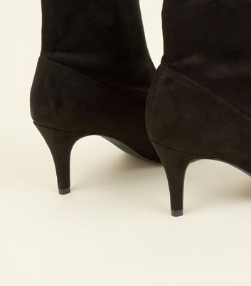 new look kitten heel boots