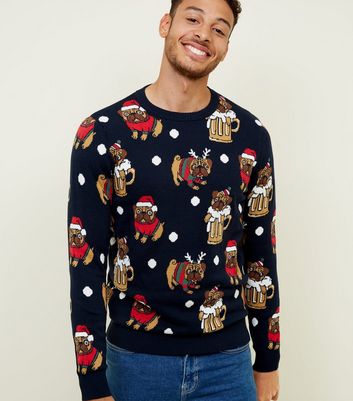 Mens christmas jumpers deals new look