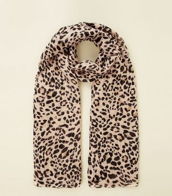 New look leopard deals print scarf