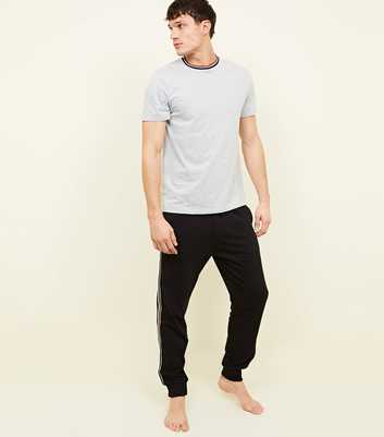 Black Side Stripe and Grey T-Shirt Pack
